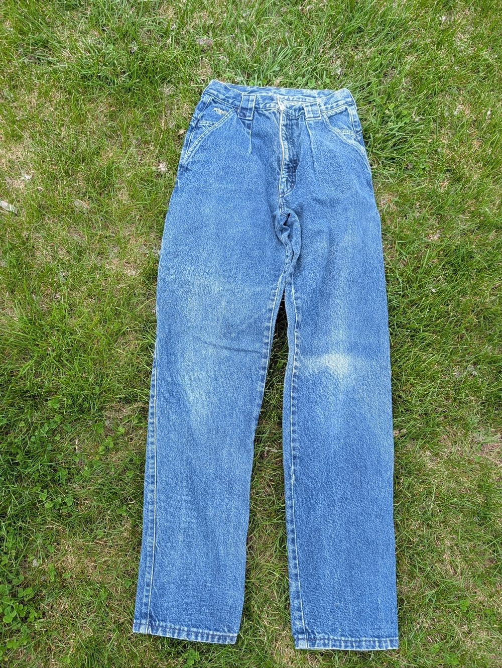 Vintage 80s/90s Roper Women's Bareback Western Jeans Rodeo Cowgirl Made In USA
